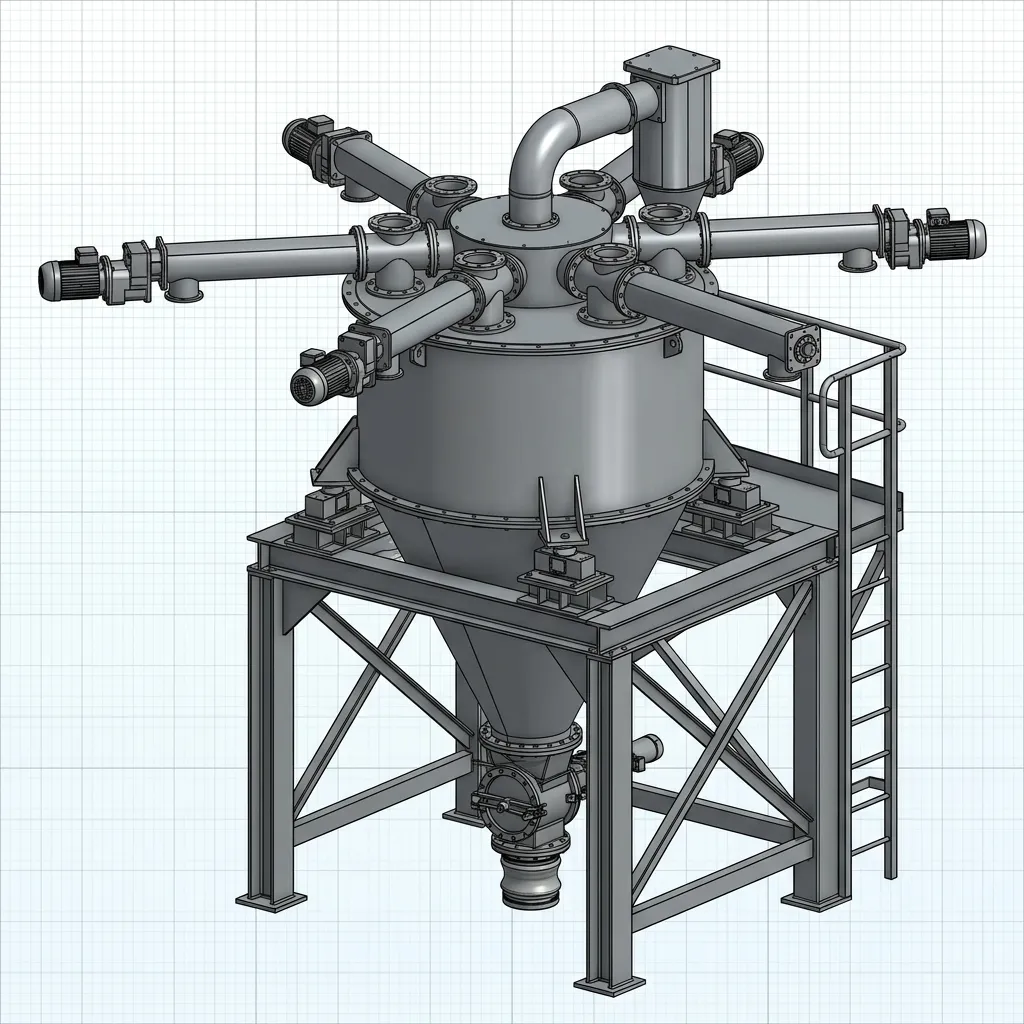 Cement, Lime & Gypsum Weighing System of Balaji Construction Machines