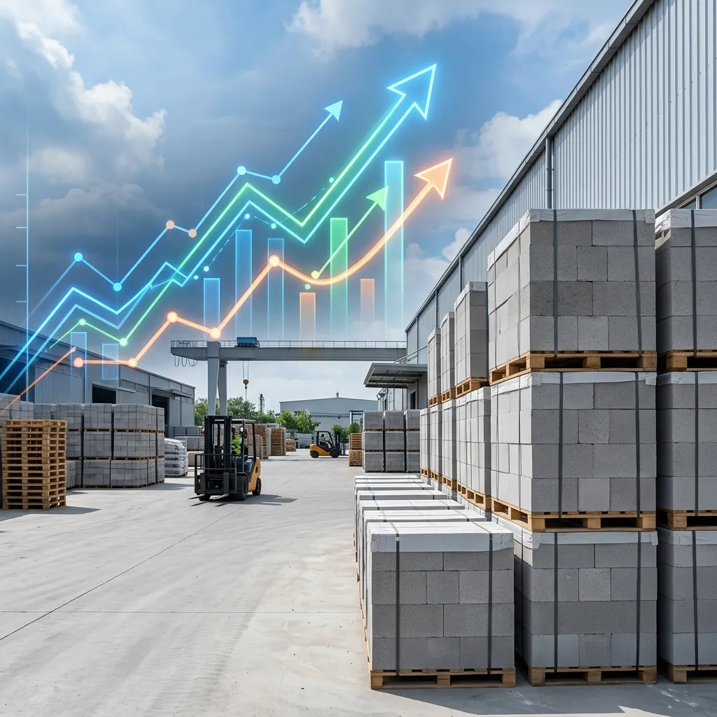 AAC block manufacturing plant cost and business ROI analysis in India
