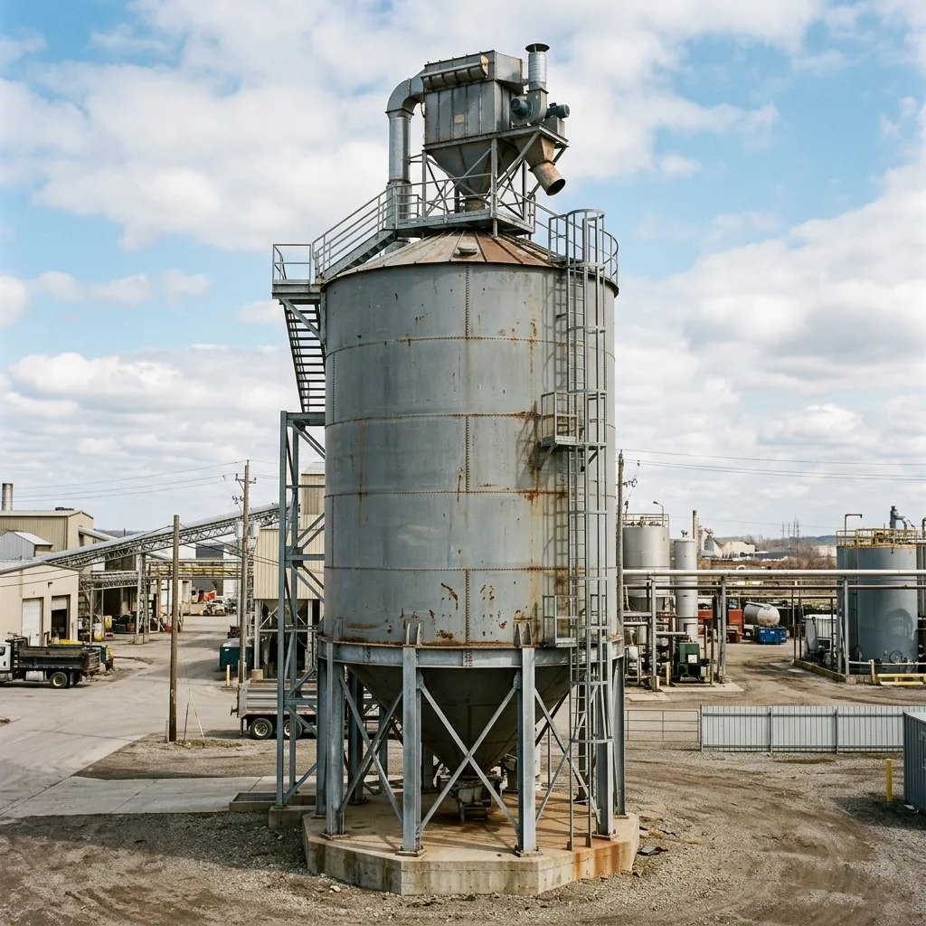 Silo for Cement, Lime & Fly Ash of Balaji Construction Machines